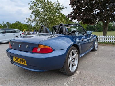 BMW Z3 Rear 3 Quarter